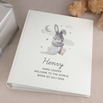 Personalised Baby Bunny Album with Sleeves