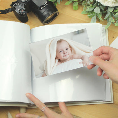 Personalised Baby Bunny Album with Sleeves